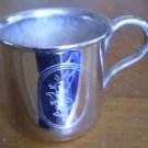 Wedgwood Silver Plate Beatrix Potter Cup Peter Rabbit 1984