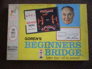 Goren's Beginners Bridge Milton Bradley 1967 4754 MB