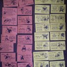 Monopoly Community Chest Chance Cards Lot 32 Set