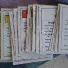 Monopoly Game 28 Property Title Deeds Complete 1985
