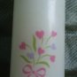 Avon Heart Taper Candles 1985 10in Gift Collection Lot 2
