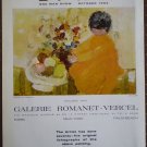 Vintage Ad Epko One Man Show 1964 Galerie Romanet Vercel Matinee de Printemps