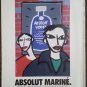 Absolut Vodka Ad lot Rodrigue Warhol Le Cocq Britto Marine 1995