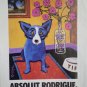 Absolut Vodka Ad lot Rodrigue Warhol Le Cocq Britto Marine 1995