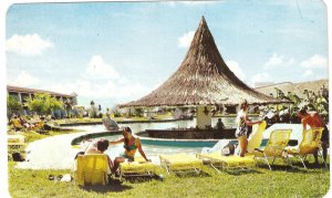 Vintage Postcard Alberca del Hotel Tapatio Swimming Pool Mexico