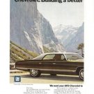 Chevrolet  Vintage 2-page Ad 1971 Car Automobile GM 1972