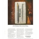 Parker 75 Classic Ball Pen  Vintage Ad 1971 Sterling Silver