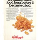 Kelloggs Corn Flakes Cereal 1977 Vintage Ad