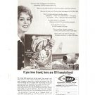 SAS Scandinavian Airlines System Vintage Ad 1961