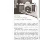 Heiland Pentax II-3 Honeywell Vintage Ad 1961 Camera