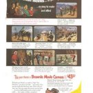 Kodak Brownie Movie Camera Vacation Vintage Ad 1952