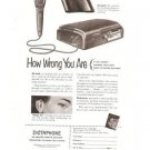 Dictaphone Time Master Dictating Machine Vintage Ad 1952