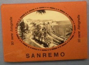 San Remo Photograph Souvenir Folder Stampa Angeli Terni Vintage