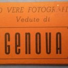 Genova Genoa Itality Photograph Souvenir Folder Ediz SAF