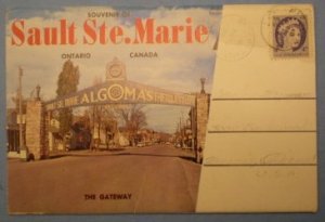 Sault Ste Marie Canada Souvenir Folder Photograph 1959