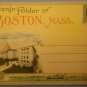 Boston Massachusetts Souvenir Folder Photographs Vintage