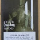 Gerber Legendary Blades Brochure 5-74 Vintage
