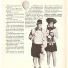 Overseas National Airways Rent a Plane Vintage Ad 1968