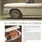 Renault Rambler 2-page Vintage Ad 1966 French Car