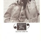 Burberrys Trench Coat 1966 Vintage Ad