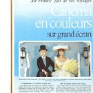 Air France Brigitte Bardot Viva Maria 1966 2-page Vintage Ad French