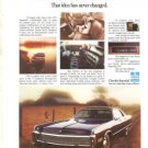 Chrysler Imperial 1973 Car Vintage Ad 1972