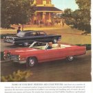 Cadillac Best Friends Chauffeurs Car Vintage Ad 1966