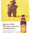 Kahlua and Milk Coffee Licqueur Mexico Vintage Ad 1970