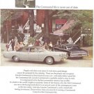 Lincoln Continental Ford Vintage Ad 1967 Silver Mist Sedan
