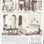 Levitan Interior Decorators French Vintage Ad 1965