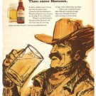 Theodore Hamm's Frontier Beer 1971 Vintage Ad