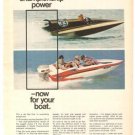 Evinrude Outboards Boat Starflite 125-S Vintage Ad 1971