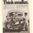 Arctic Cat Bikes VW Car Trunk Vintage Ad 1971