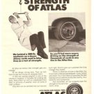 Atlas 4-ply Belted Radial Tires Vintage Ad 1971