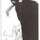 Lanvin My Sin Perfume Black Cat Vintage Ad 1967