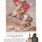 Courvoisier Cognac Napoleon Bonaparte Jacques Louis David Vintage Ad 1967
