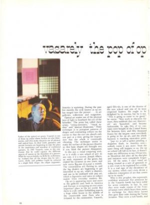 Vasarely Pop Op 6p Article Jean Clay 1965 Optical Art