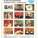 Pan Am Airlines Entertainment French Vintage Ad 1966