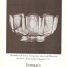 Tiffany Montieth Punch Bowl Sterling Silver Chinoiserie 1965 Vintage Ad