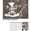 Air France Paris Place for Memories 1967 Vintage Ad