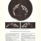 Steuben Glass Speckled Trout Fish Paul Schulze Vintage Ad 1978