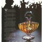 Shalimar Guerlain Le Jazz Hot Perfume Vintage Ad 1978