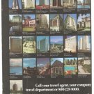 Western International Hotels 3-page Vintage Ad 1978