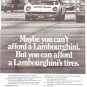 Pirelli Radial Tires Lambourghini Vintage Ad June 1971