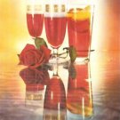 Campari Avec de Vermouth Vintage Ad August 1966 French
