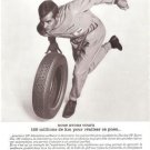 Dunlop Tire Cette Marque Vintage Ad May 1966 French