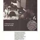 Carl Zeiss Optics Instruments Microscope Vintage Ad May 1966 French
