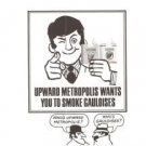 Upward Metropolis Smoke Gauloises Cigarettes Vintage Ad June 1969