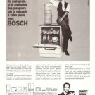 Bosch Dishwasher Appliances Vintage Ad April 1966 French