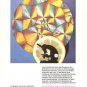 Carl Zeiss Optics Orange Vintage Ad April 1966 French